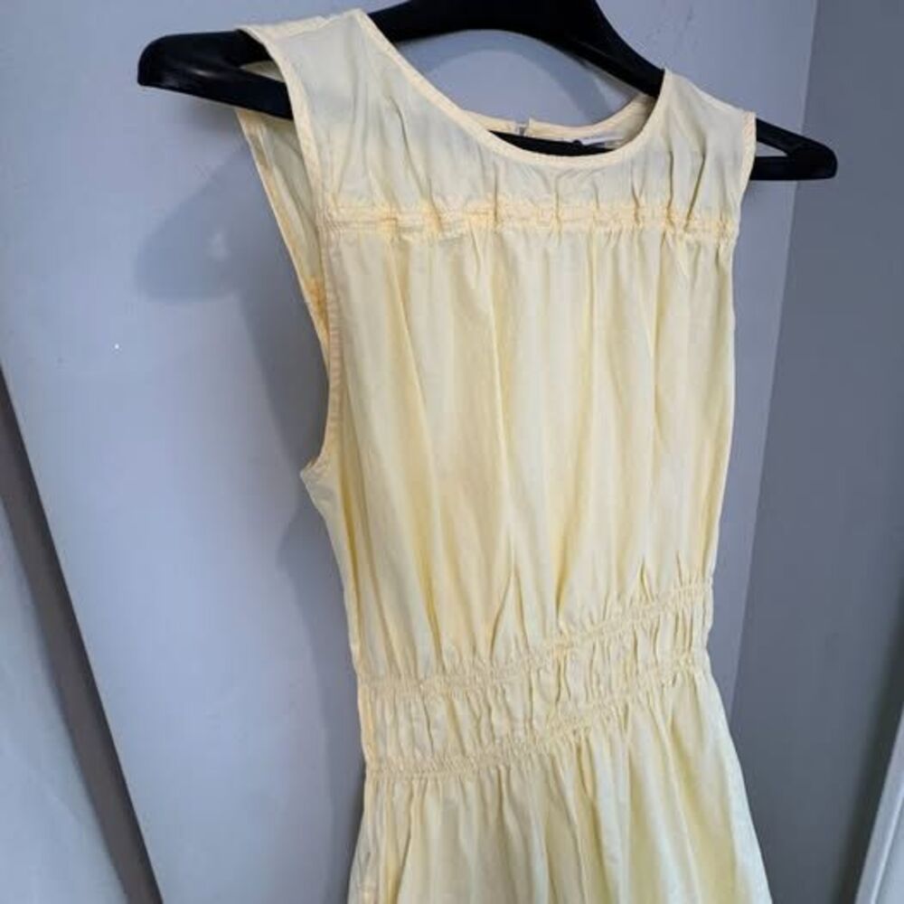 A New Day Yellow Sleeveless Maxi Dress (Size Medium) - Picture 3 of 8